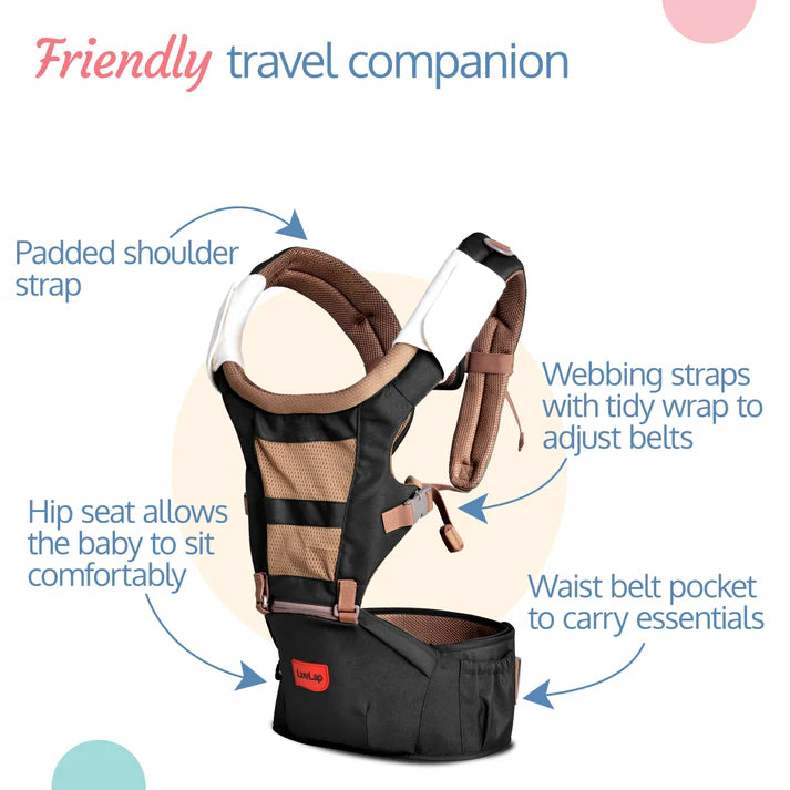 Baby Hip Seat Carrier - Green | uSmile.toys" www.usmile.toys
